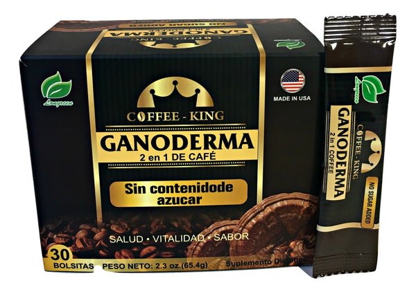 Black Ganoderma Coffee 1 Box (2.18g/30 Sachets)