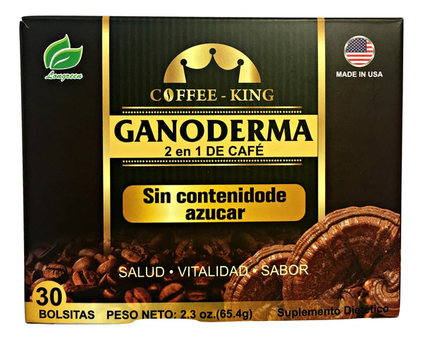 Black Ganoderma Coffee 1 Box (2.18g/30 Sachets)