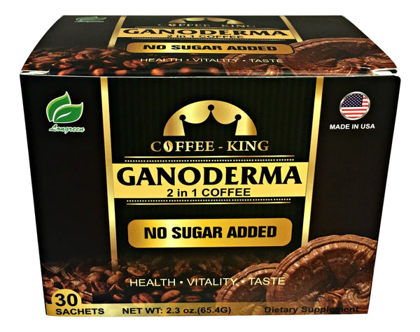 Black Ganoderma Coffee 1 Box (2.18g/30 Sachets)