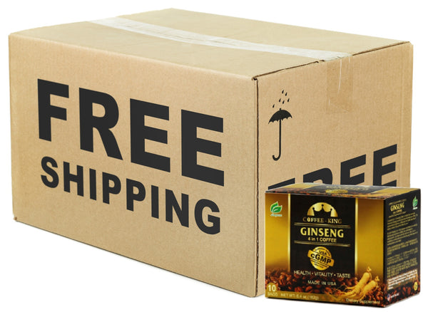 American Ginseng Latte 1 Box (18.2g/10 Sachets)