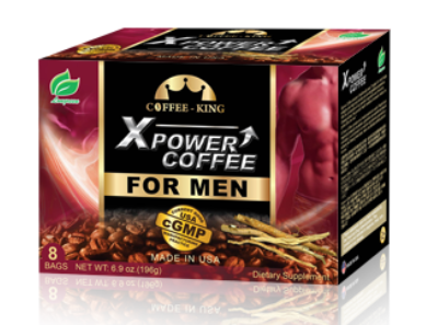 XPower Coffee For Men 1 Box (24.5g/8 Sachets)