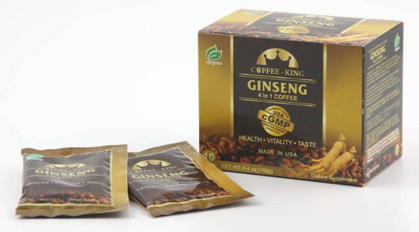 American Ginseng Latte 1 Box (18.2g/10 Sachets)